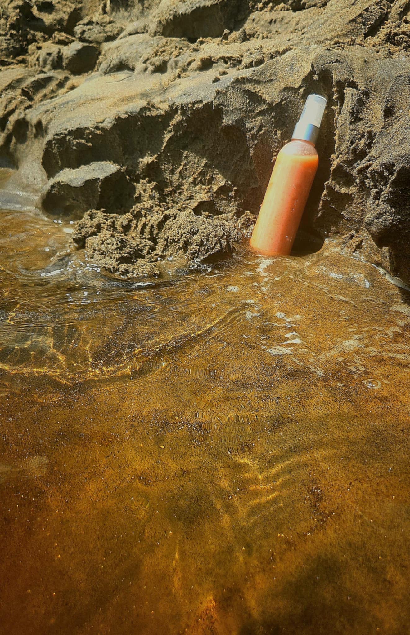 Produit pour l'été - Huile scintillante/hydratante pour le corps tropicale