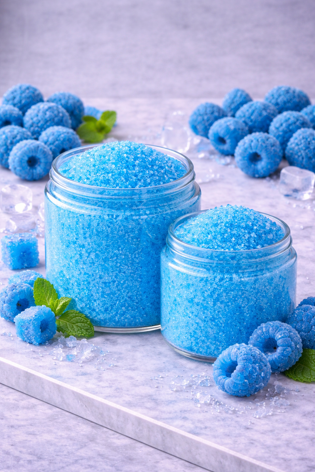 Exfoliant hydratant framboise bleue