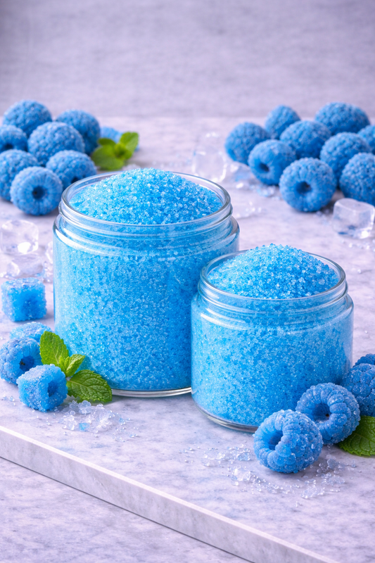 Exfoliant hydratant framboise bleue