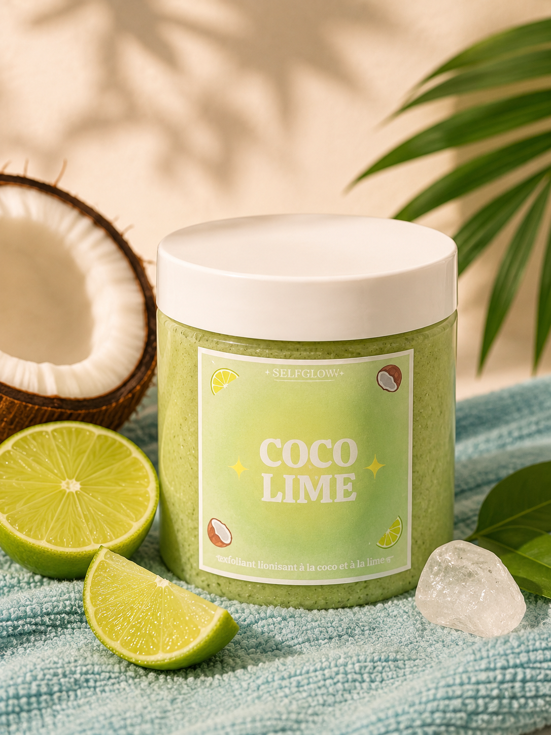 Exfoliant hydratant corporel - coconut lime mangue