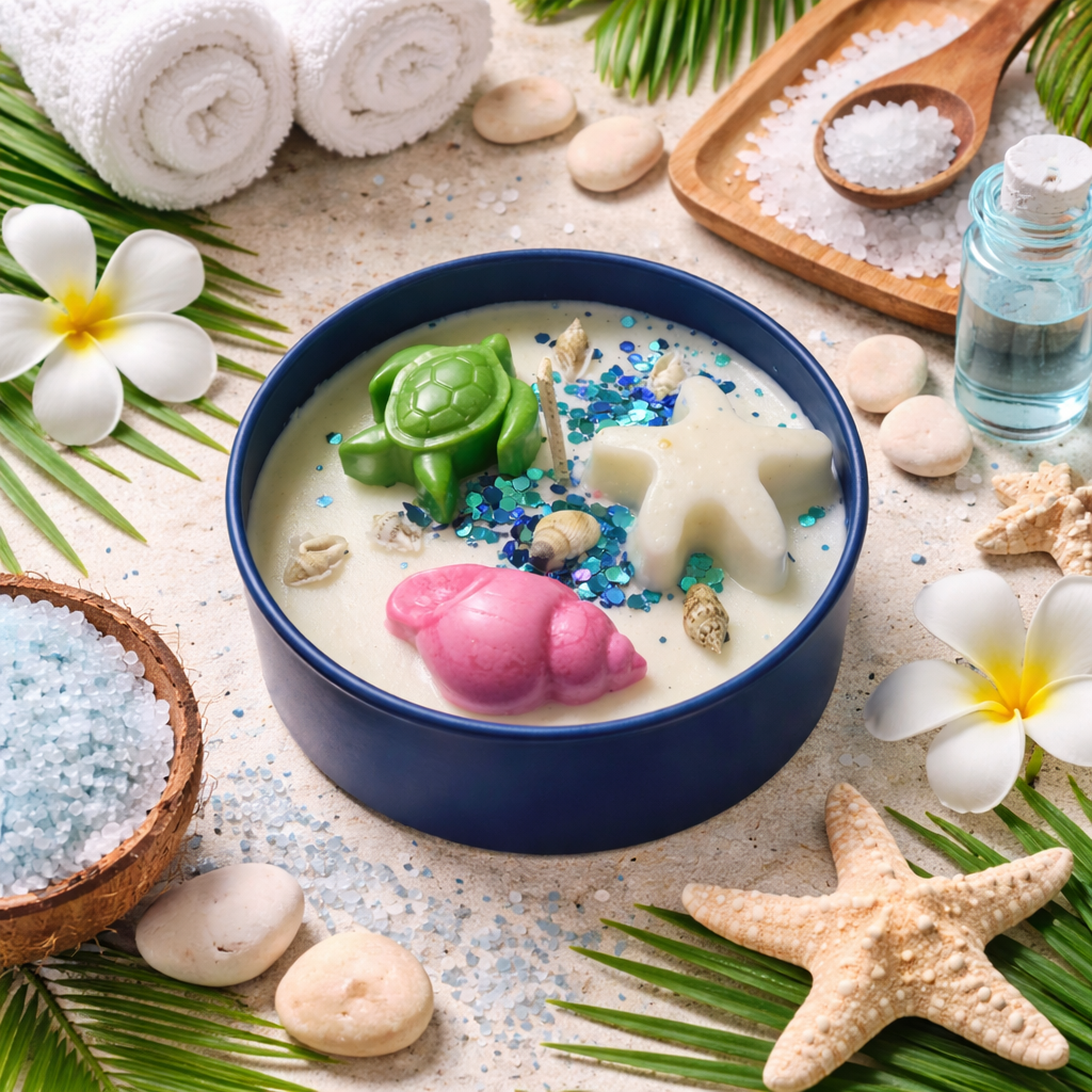 Bougie - mer calme- relaxant spa - picnic glow