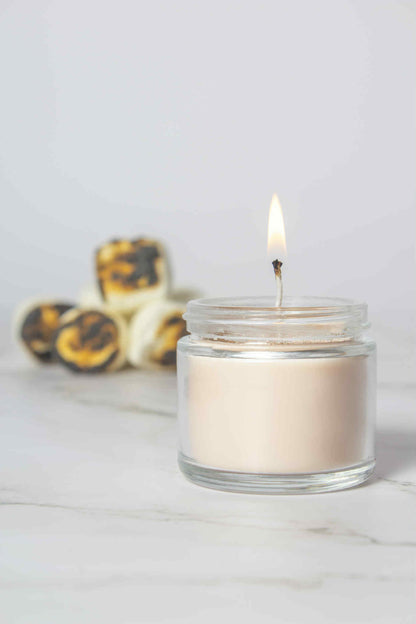 Mini bougie (Pré-vente) - Moka blanc guimauve grillée chai