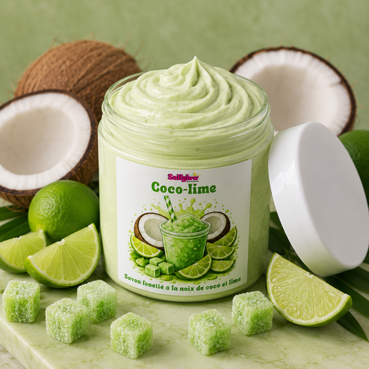 Savon fouetté - coco lime