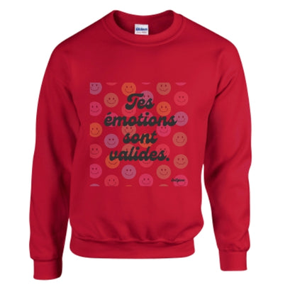 Vêtement - Crewneck - Tes emotions sont valides (Pré-vente)