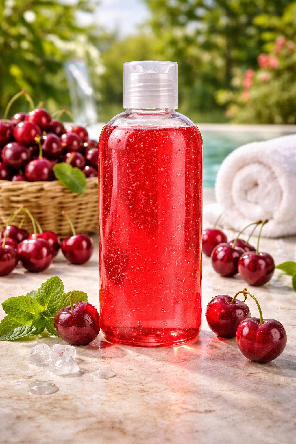 Gel douche/ Bain moussant XL cerise