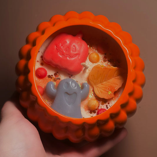 Géante citrouille bougie luxe - edition limitée - chai citrouille