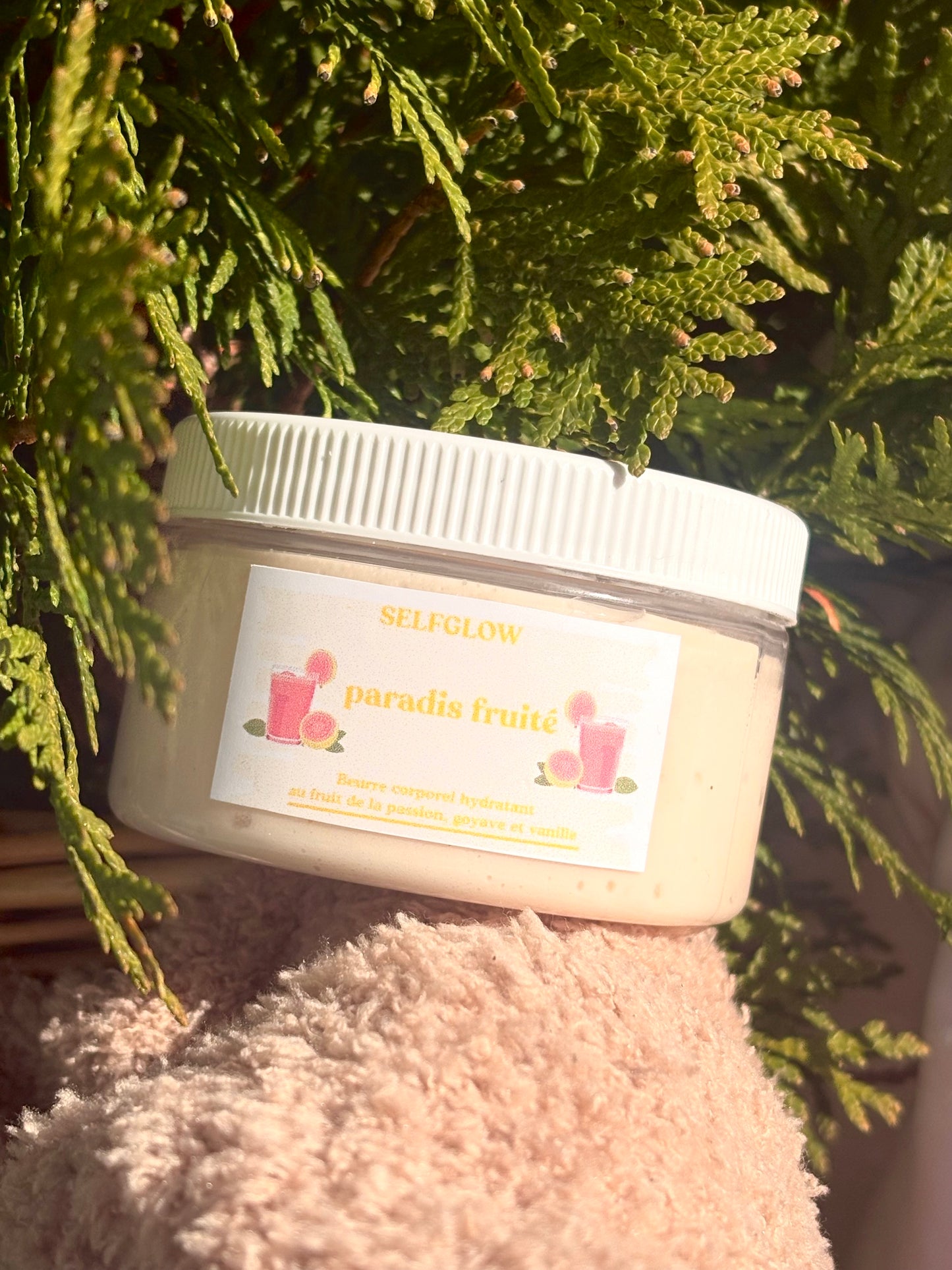 Beurre de karité hydratant - paradis fruité