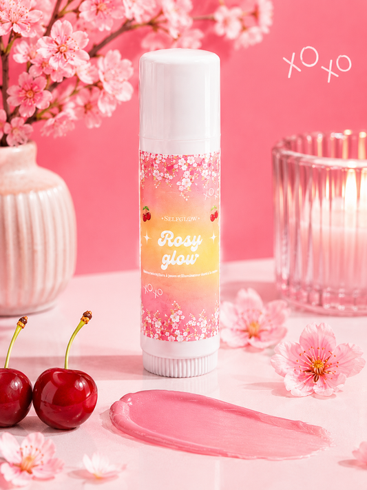 Baume | illuminateur | baume teinté -  rosy glow