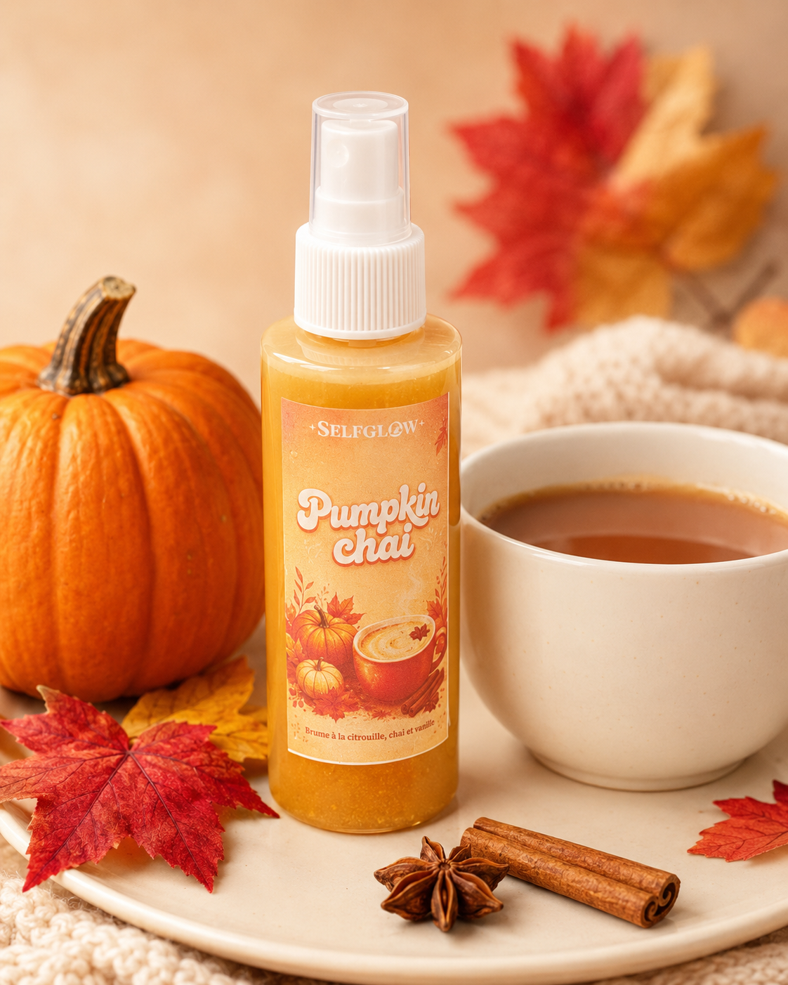 Brume parfumée - citrouille & chai