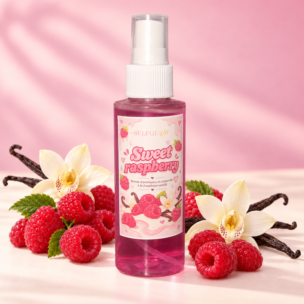 Brume d’ambiance et corporelle - sweet raspberry