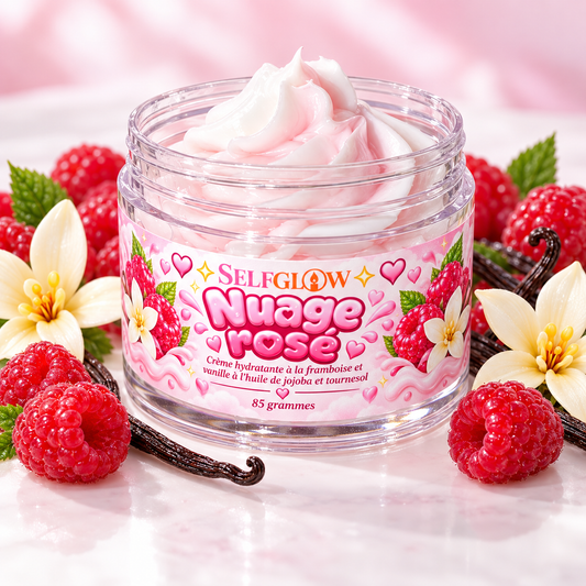 Crème hydratante - Nuage rosé