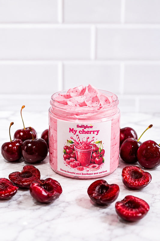 Savon fouetté - my cherry 🍒