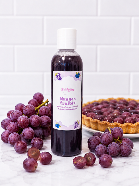 Bain moussant/gel douche - nuage fruitée 🥧 🍇🫐