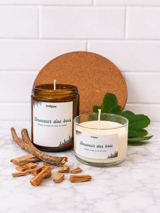 Bougie - bois de santal
