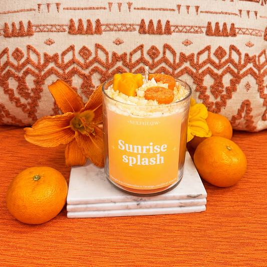 Bougie deluxe - sunrise splash 🍊🍦