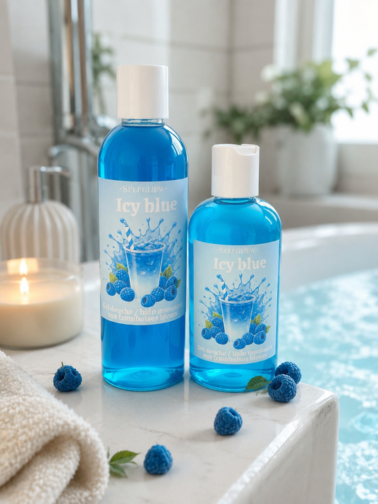 Bain moussant/gel douche - Framboises bleues